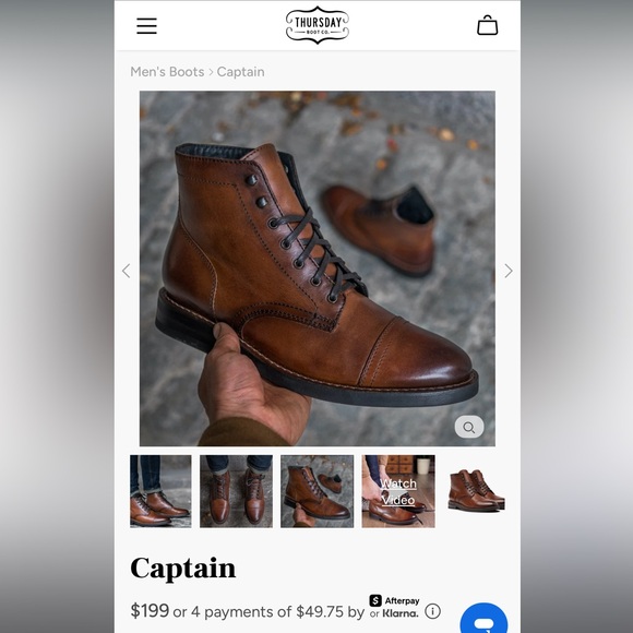 Men’s Thursday Boots - Picture 2 of 9